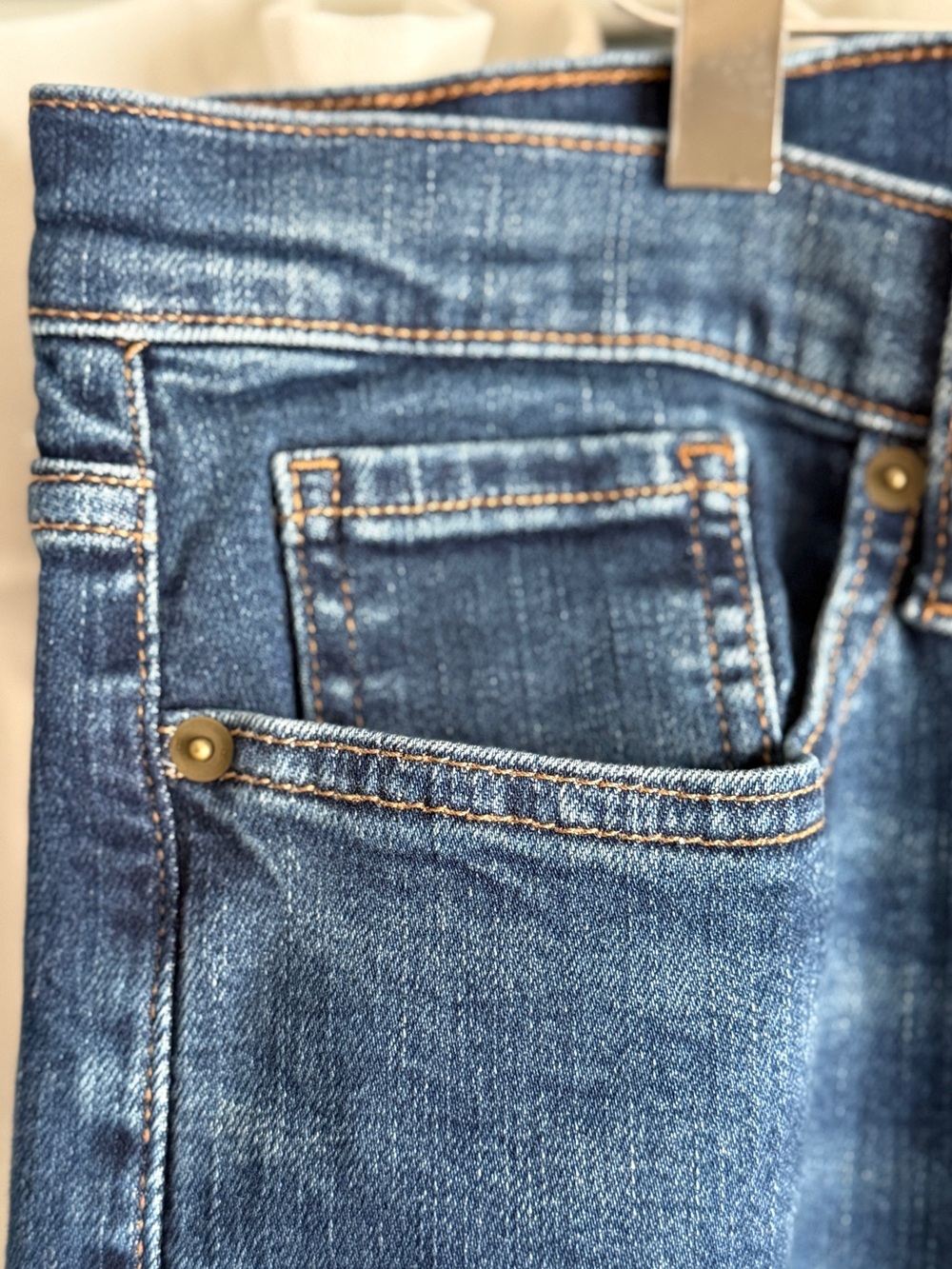 Women’s Blue Denim Jeans - Classic Pocket Design
